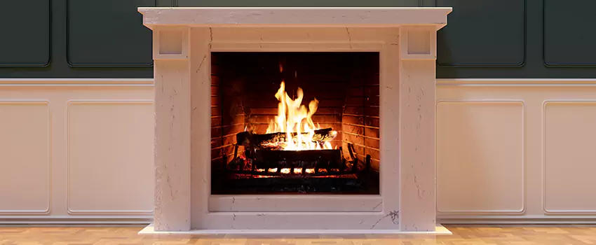 Decorative Electric Fireplace Installation in Goleta, California