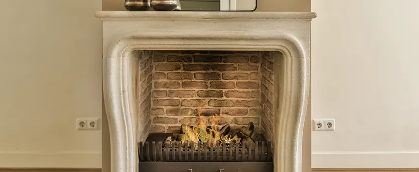 Vintage-style Fireplace Redesign in Goleta, California