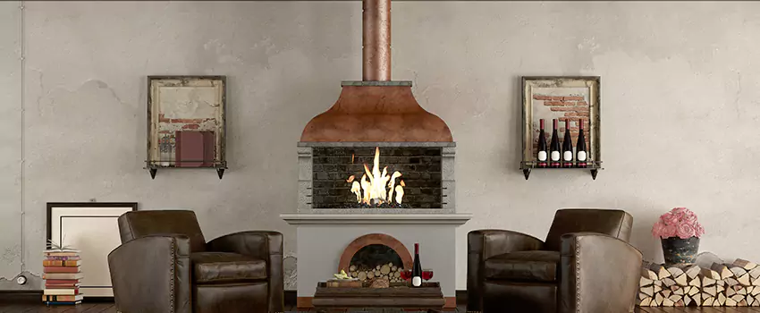Thelin Hearth Products Providence Pellet Insert Fireplace Installation in Goleta, CA