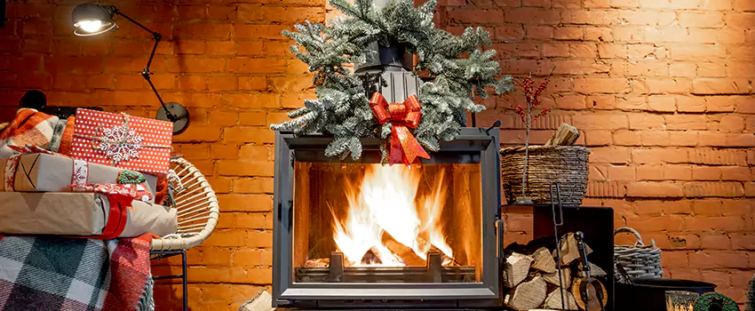 Travis Industries Linear Gas Fireplace Installation in Goleta, California