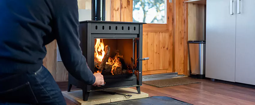 Open Hearth Wood Fireplace Installation in Goleta, CA