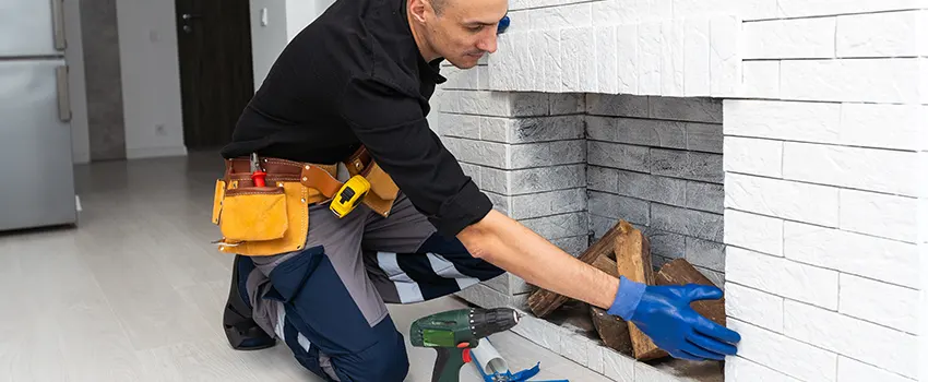 Fireplace Damaged Damper Frame Repair Services in Goleta, California