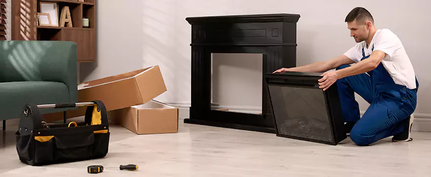Old Rusted Metal Fireplace Repair And Replacement in Goleta, CA
