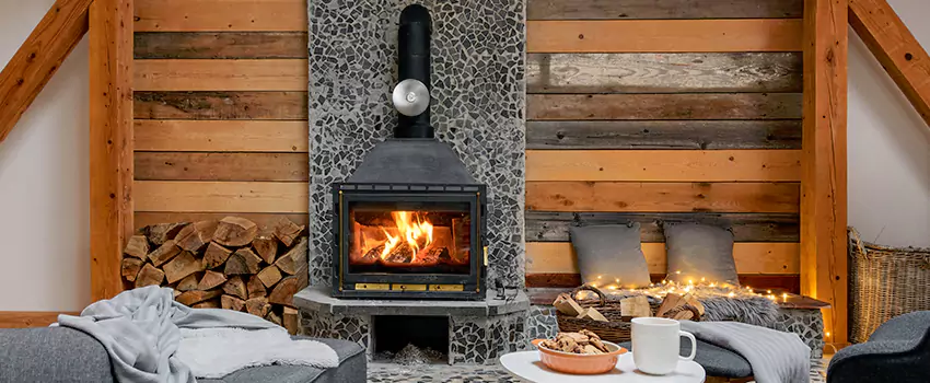 Thelin Hearth Products Direct Vent Gas Stove Fireplace Inspection in Goleta, California